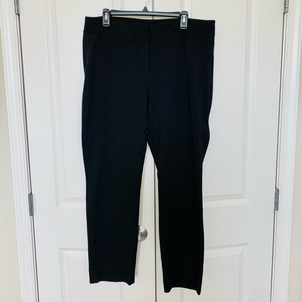 Vince Camuto black Ponte Ankle Pant